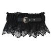 Elastic Lace Cummerbunds Solid Color Wide Waistband Fashion Corset Belt  Outfits