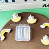3D Мультяшная Бантик Маникюр Силиконовая Форма для Смолы и УФ-Клея DIY Поделки