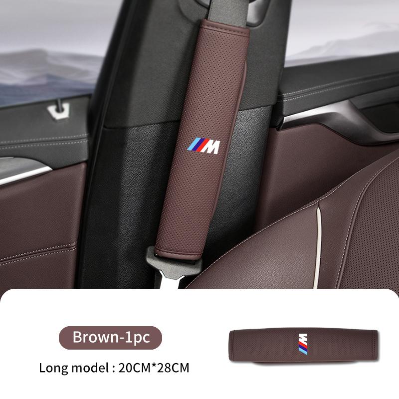 Для автомобиля BMW Регулируемая накладка на ремень безопасности Плечевая Защитная накладка на ремень безопасности автомобиля E70 E91 E30 G30 E53 M3 M5 X6 X4 X7 E92 E93 X1 X3 X5