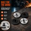 2 Pair Premium Steel Angle Grinder Flange Threaded Design Grinder Shaft Nut  For Makita 9523