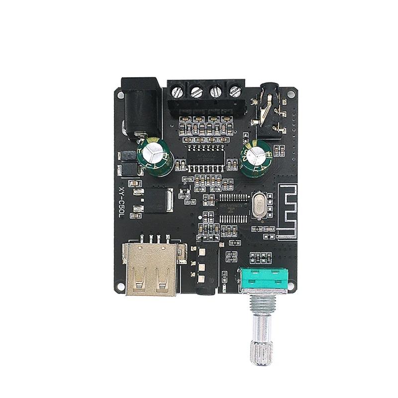 2*25 Вт Резонансный Вибрационный Динамик Bluetooth DIY Стерео Аудио Портативный Усилитель Мощности Класса D Сабвуфер HiFi Система