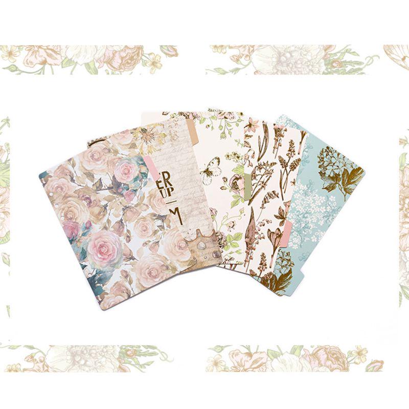 Комплект разделителей страниц для блокнота А5, А6