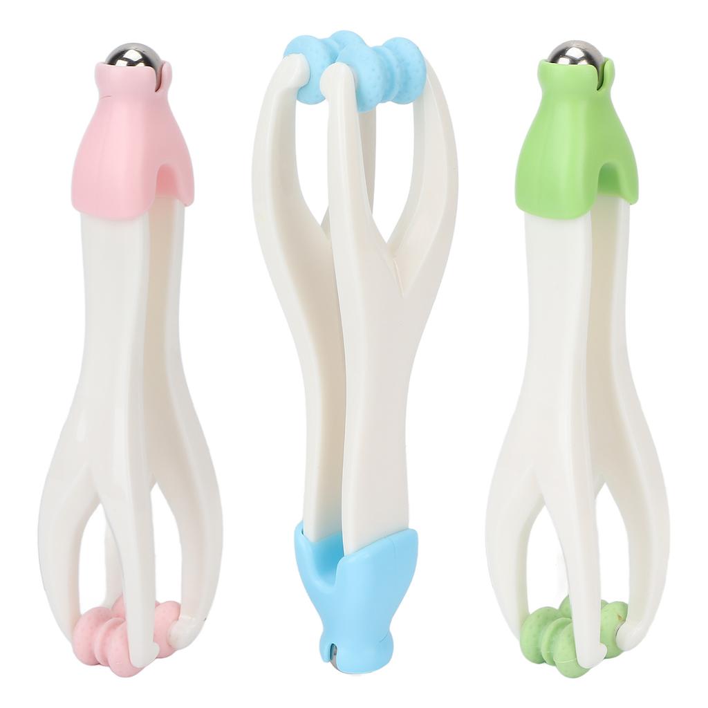 2 In 1 Finger Joint Acupoint Massager Kit Relief Stress Blood Circulation Acupressure Massage Roller