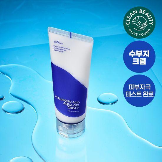 ISNTREE Аква-гель-крем с гиалуроновой кислотой 100 мл