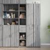 VidaXL Highboard Sonoma Grey 30x42.5x185 Cm Engineered Wood 846241