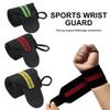 1 Pair Weight Lifting Wristband Wrist Support Adjustable Wrist Wrap Bandage Gym Fitness Training Wrist Brace Strap Protector