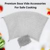 Грузило для Sous Vide, вес, пищевая сетка из нержавеющей стали, равномерное приготовление пищи, аксессуары для приготовления пищи в режиме Sous Vide, сумка для погружной плиты