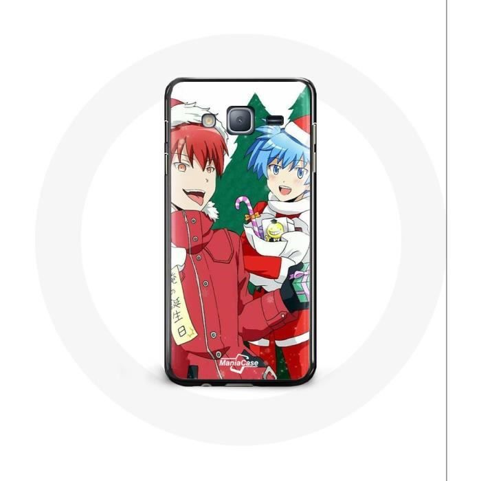 Coque pour Samsung Galaxy A3 Karma et Nagisa Assassination Classroom Anime Christmas day