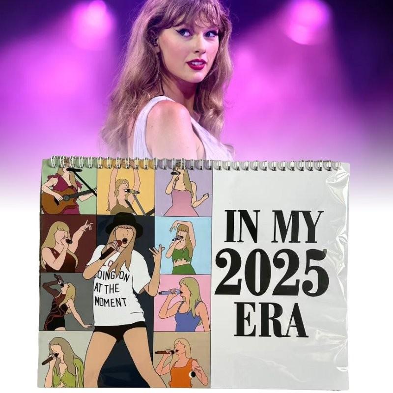 Taylor Swift Music Lyrics 2025 Calendar Desktop Living Room Bedroom Decoration