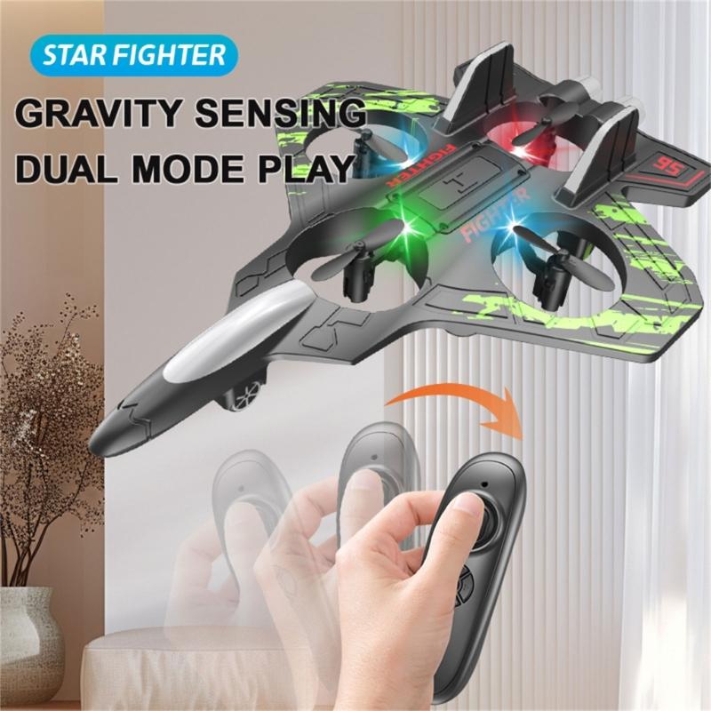 Easy to Fly Drones for Kids Easy to Fly Aircraft Toy for Boys and Girls Auto Hovering Aircraft Easy to Fly
