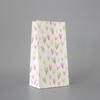 Small Floral Polka Dot Candy & Gift Paper Bag (Handle-Free, Flat Pocket for Cosmetics & Wedding Favors)