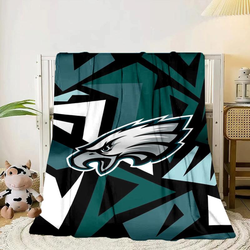 Philadelphia Eagles Portable Blanket/Soft Blanket Bedding Blanket Suitable for Travel Camping Living Rooms Offices Sofas Fan Gifts