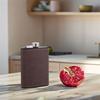 Stainless Steel Flagon Leakproof Whiskey Flasks Wine Kettle Leather Texture Hip Flask  Outdoor