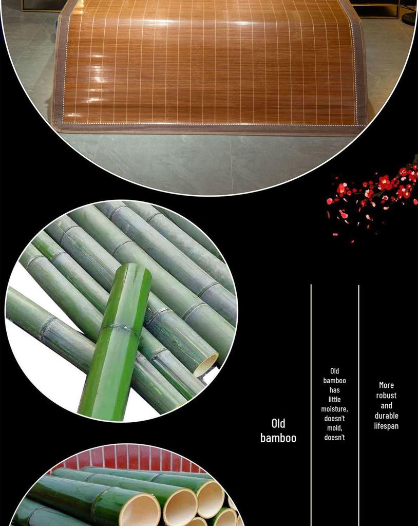 Double-Sided Bamboo Cooling Mat for Summer and Winter - Free Shipping