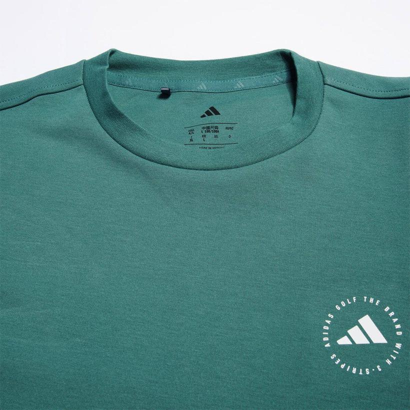 adidas Спортивный повседневный пуловер с круглым вырезом и длинным рукавом для гольфа, унисекс, толстовка JX7232