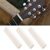 3Pcs DIY Blank Buffalo Bone Nut String Pillow for Classical Electric Acoustic Guitar 52x6x10mm