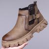 Ботинки Мартина мужские новые мужская модная тенденция ботинки челси повседневные простые ботинки мужская обувь
