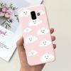 Чехол для Samsung Galaxy J6 Plus 2018 Samsung J6 (2018) J6+ J 6 J6Plus J610F J600G Милый Конфетный Цвет Мягкий Силиконовый Задний Чехол для Телефона
