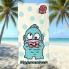 Cartoon Clown Fish Printed Beach Towel Microfiber Quick-Drying Seaside Vacation Swimming Towel