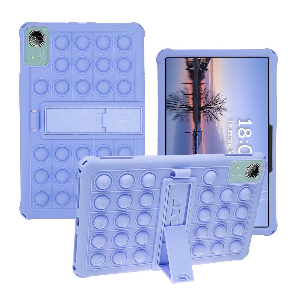 Bubble Soft Stand Case For Doogee T20 Ultra / T40 Pro 12inch Funda Kids Safe Silicone Tablet Protective Cover
