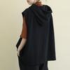 Vest for Women Cotton Hooded Sleeveless Tops Casual Sleeveless Sweater Oversize Thickened Casual V-neck Vest