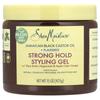 Strong Hold Styling Gel, Shea Butter, Peppermint & Apple Cider Vinegar, 425G(15Oz)