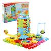 81 предмет DIY Gear Building Blocks Toy Set Learning Blocks Motorized Spinning Gears Construction Toy