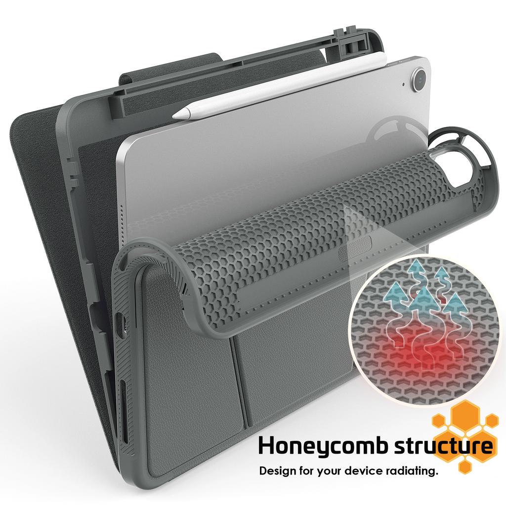 Чехол-подставка для iPad Air Pro 11 2025 2024 Air 4 5 10.9 Pro11 2018 2020 2021 2022 С 3-уровневой защитой Умная обложка-книжка