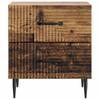 Nightstand Reclaimed Wood Look 43 x 34.5 x 47.5 cm Engineered Wood