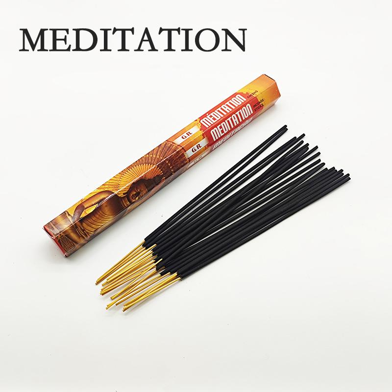 Y Original Indian Incense 20 палочек для медитации Пало Санто Белый шалфей Благовония для туалета Дезодорация Воздух Свежий Ароматерапия