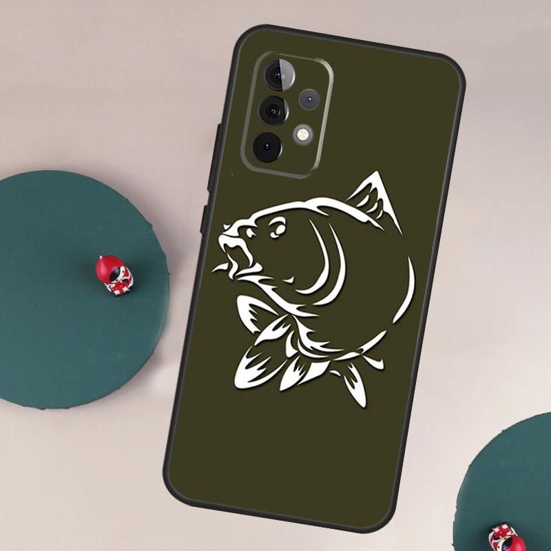 Nash Fishing Logo Cover For Samsung Galaxy A54 A34 A24 A14 A13 A23 A33 A53 A73 A51 A71 A12 A22 A32 Case