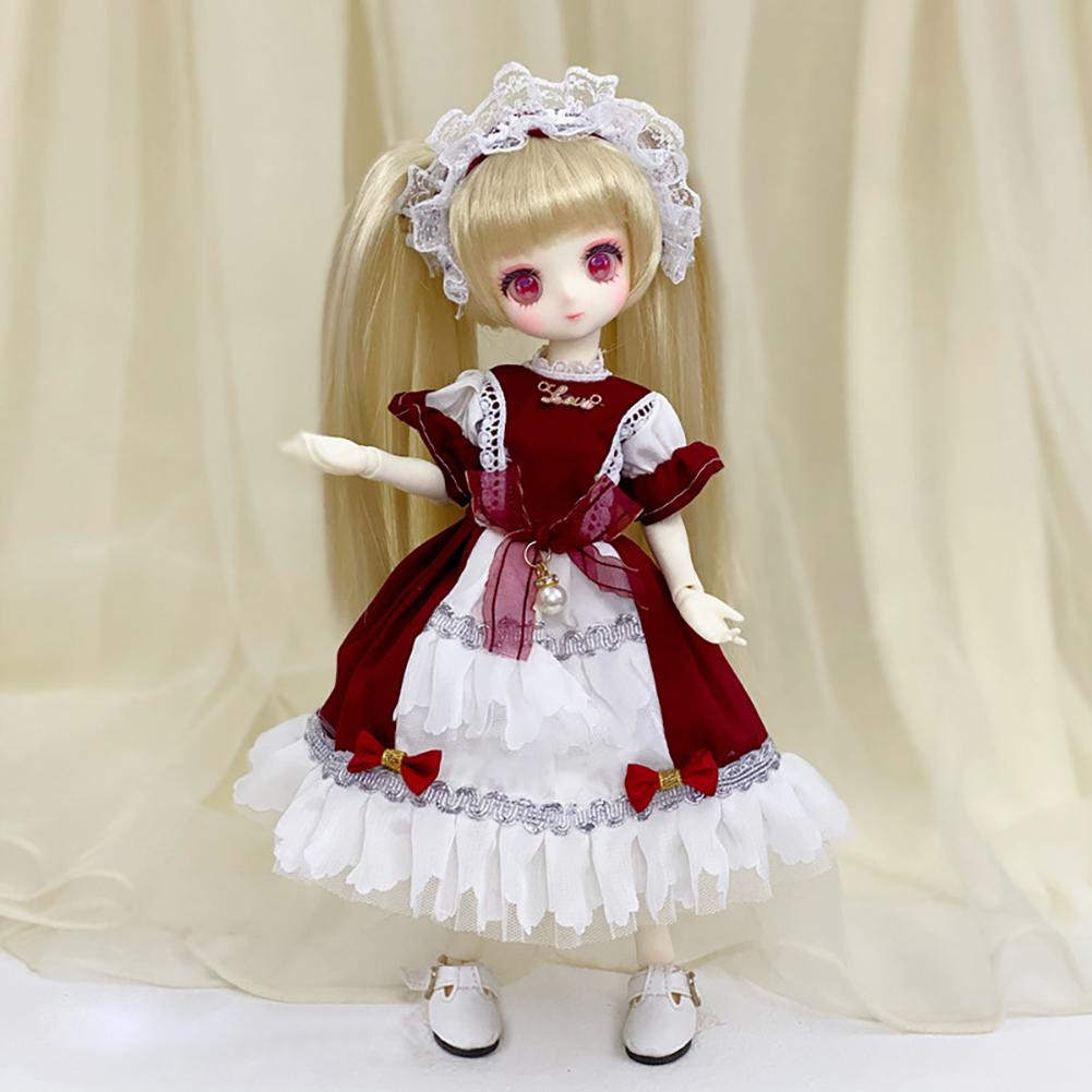 Одежда для кукол для 1/6 Bjd Одежда Куклы Платье Игрушка Кукла для девочки Подарок Подбор цвета Толстовки Аксессуары для кукол