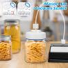 Комплект вакуумного упаковщика Mason Jar, портативная вакуумная упаковщица Mason Jar, упаковщик для консервных банок с ручным воздушным насосом, инструменты