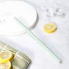 5 шт., трубочка для питья, закаленный кончик, режущаяся, гибкая, устойчивая к укусам, жемчужная соломинка для чая с молоком, изогнутая прямая соломинка для ежедневного использования