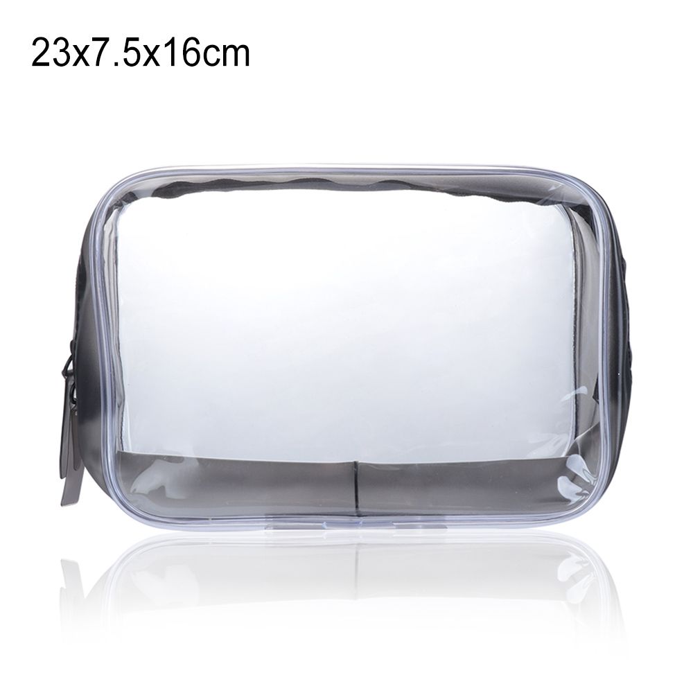 Дорожный прозрачный ПВХ-чехол на молнии для хранения косметики косметички косметички косметичка