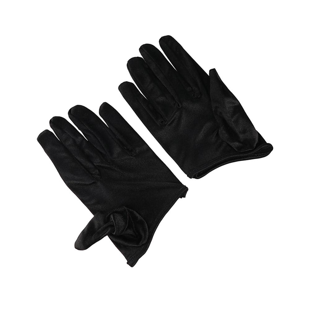 Cosplay Gloves Stage Performance Gloves Satin Gloves Lolita Mittens Women Gloves Half Palm Gloves