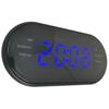 1 Set Electronic Alarm Clock Radio Snooze Function LED Digital Display Clock for Home Bedroom Office