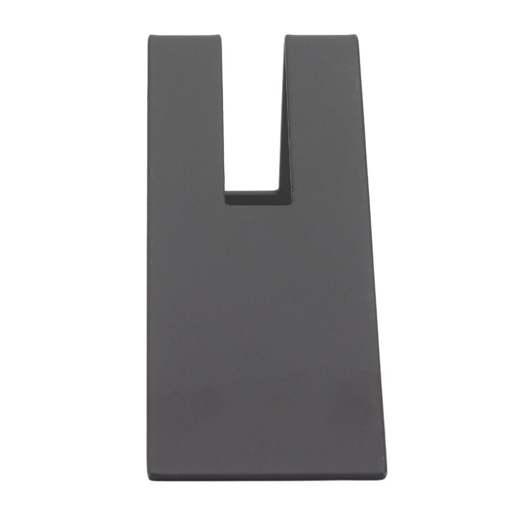 Stainless Steel Material Filter Paper Storage Rack Black V Shaped Design Holder Cafe Use