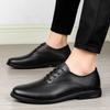 Fashion Men Oxfords Shoes Lace Up Autum Genuine Leather Men Fashion Outdoor Business Casual Man Shoes Breathable Chunky Work Shoes Men