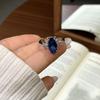 Источник Культивация Драгоценный Камень Живой Регулируемое Кольцо Универсальный Геометрический Дизайн Модное Ношение Декоративное Кольцо
