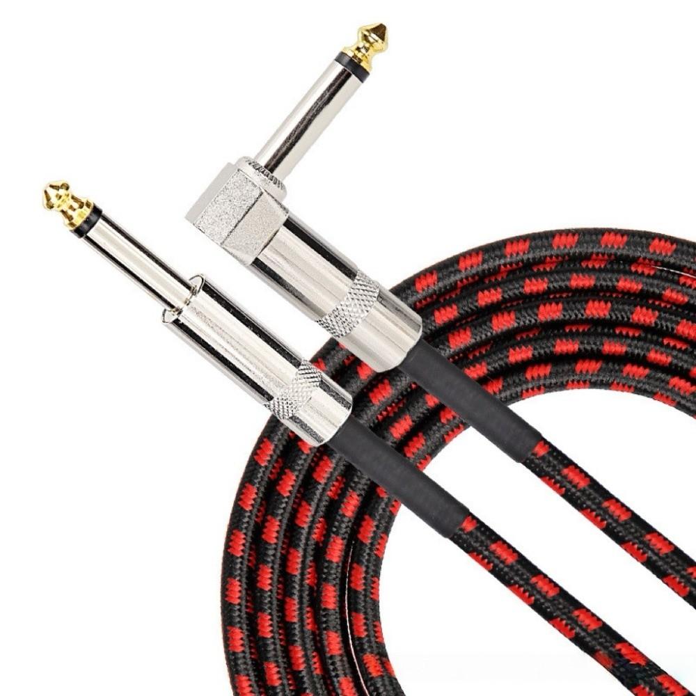Mono Cable Electric Guitar Cable Metal Head Noise Reduction Cable  Live Performance