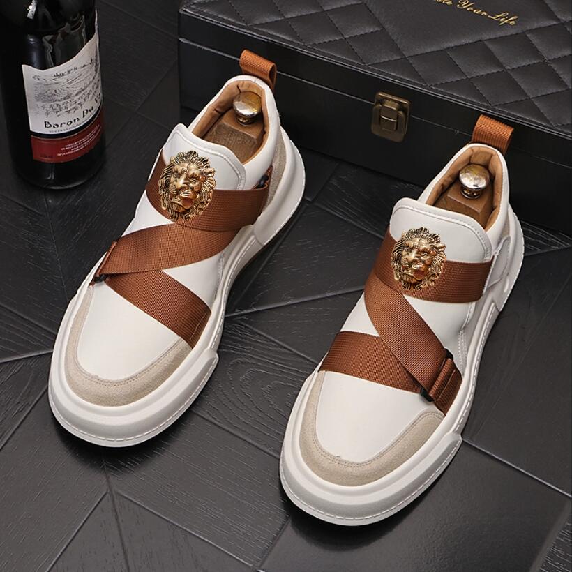 Новые высокие кроссовки класса люкс для мужчин, спортивная повседневная обувь, обувь на мягкой подошвеZapatos Hombre   b9