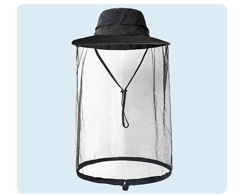 Унисекс летняя шляпа от солнца: Сетчатый, Защита от комаров, Быстросохнущий, Водонепроницаемый, Идеально подходит для рыбалки и альпинизма