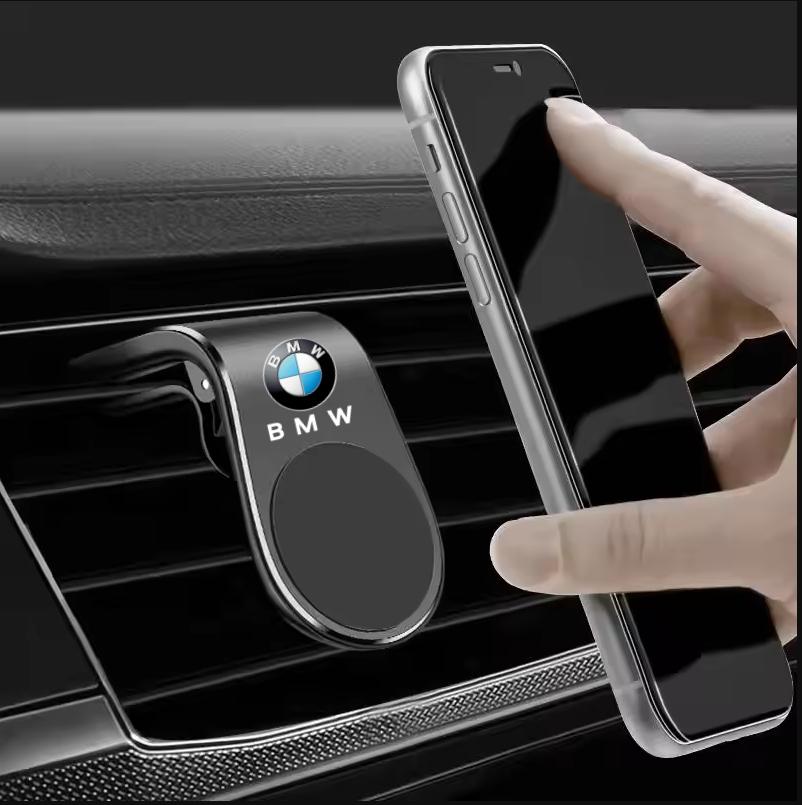 BBIQ7 Magnetic Car Phone Holder Air Vent Clip Mount Cellphone GPS Holder For BMW 1 2 3 4 5 7 Series X1 X3 X4 X5 X6 X7 F10 F30 E46 E60