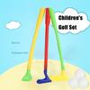 Golf Clubs Children Plastic Toys Leisure Sports  Golf Club Set