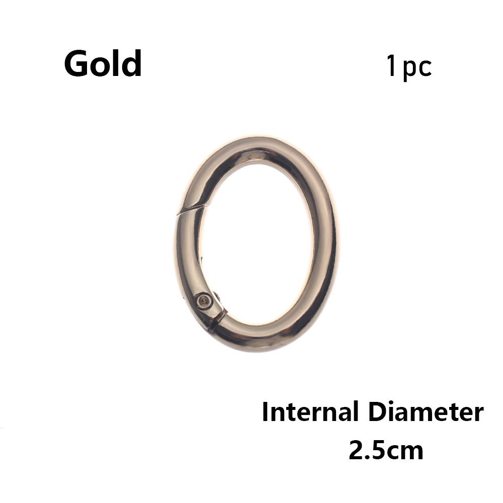 Bottle Hooks Camping Hiking Spring Oval Rings Handbags Clips Outdoor Carabiner Bag Belt Buckles