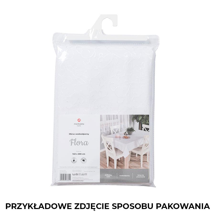 Flora - Bieżnik Wodoodporny - 9160 Cm - Biały