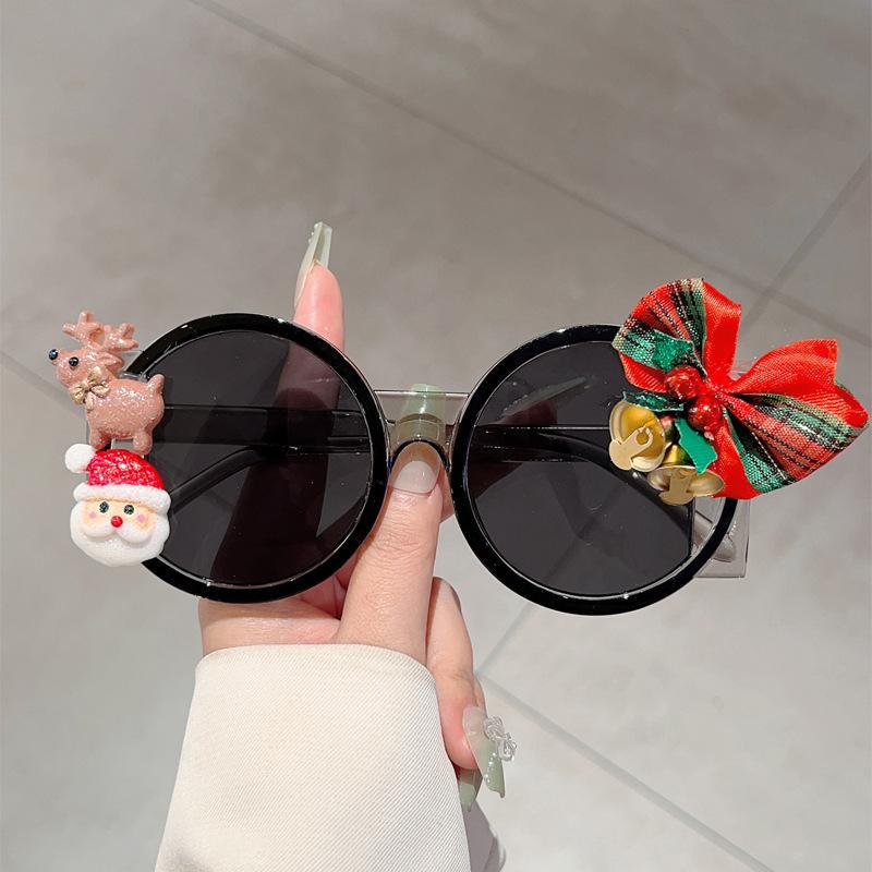 Большие круглые солнцезащитные очки Merry Christmas Luxury Brand Designer, женские и мужские, винтажные, популярные, для вечеринок, панк-солнцезащитные очки