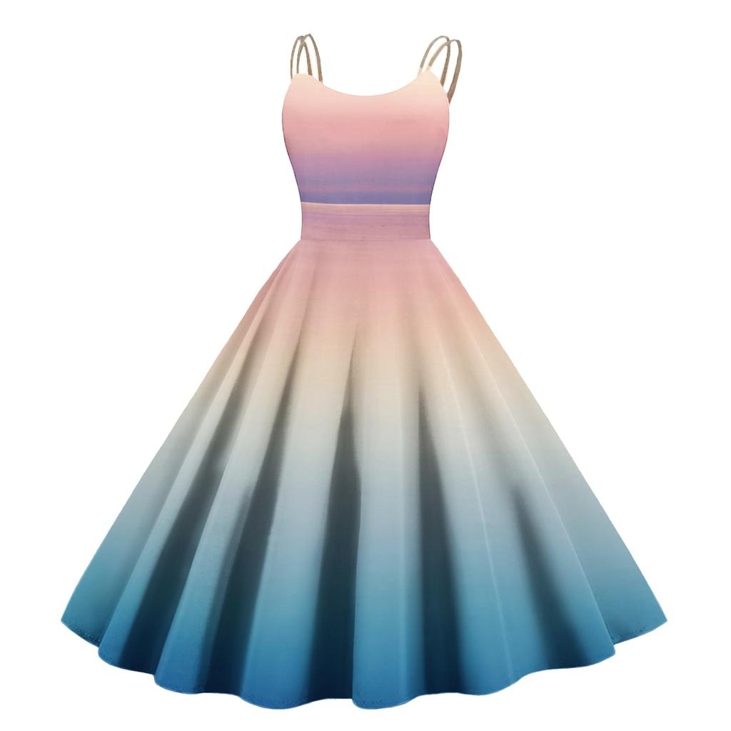 Женские цветочные, цветные пэчворк, градиентный принт, сексуальные без бретелек панк винтажные платья