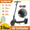 N5 350W Electric Scooter With ABE App 36v Lithium Battery Scooters 20km/h 35km Long Range 10 Inch Tire For Adults Escooter For DE